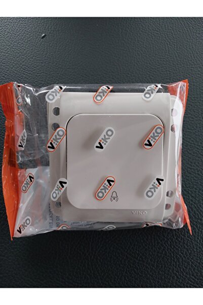 VİKO Kardelen Beyaz Zil Anahtarı 90551006