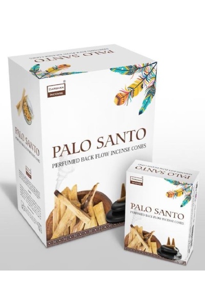 Darshan Doğal Meditasyon Geri Akış (Şelale) Palo Santo Tütsü 10 Adet