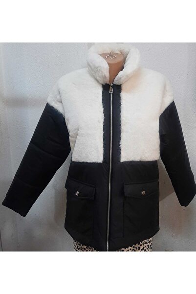 mavera32 Bıgdart kürklü şişme mont