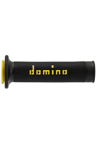domino Yellow Motorcycle Grip Set