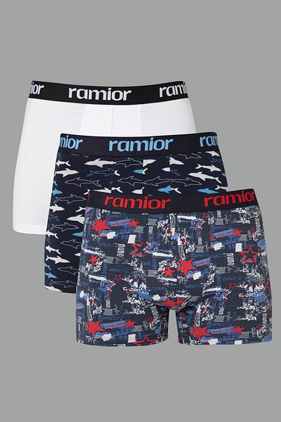 Ramior Ανδρικό Σετ Μπόξερ 3 τεμαχίων My Colorful World