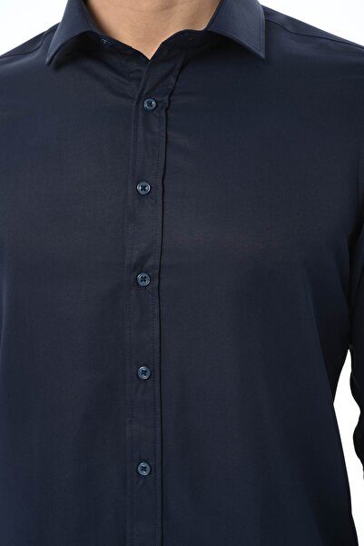 Piola Club Сlim Fit бавовняна сатинова сорочка для чоловіків