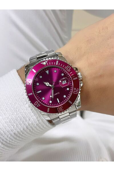 Bimodabu CALENDARED STEEL CORD WRISTWATCH (UNISEX USABLE)