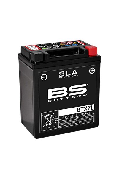 BS Battery Btx7l (SLA) Motosiklet Aküsü Sla Tipi