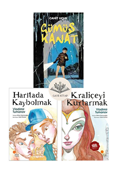 Bilge Kültür Sanat Gümüş Kanat - Haritada Kaybolmak - Kraliçeyi Kurtarmak 3 K...