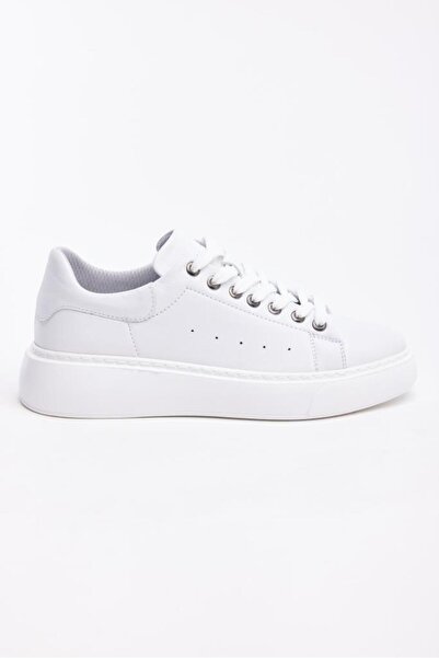 derinet Hakiki Deri Kadın Sneaker