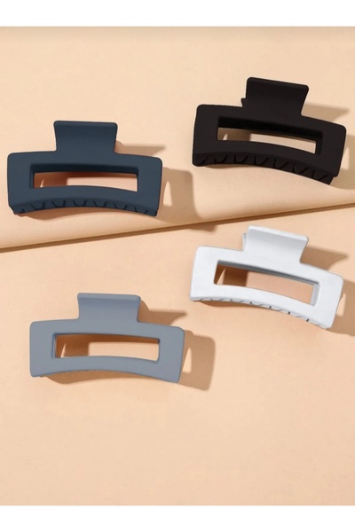 MAKSESUAR Women's 4 Pieces XL Gray Shades Latch Buckle Set