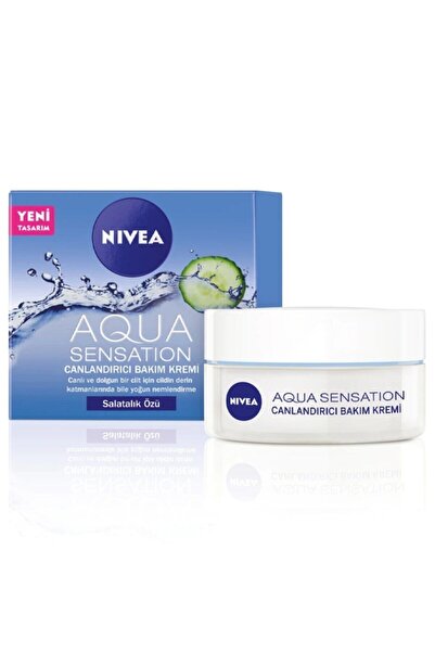NIVEA Aqua Sensation Canlandırıcı Bakım Kremi Yoğun Nemlendirme 50 ml..MIRACL...