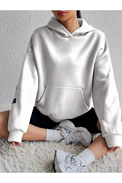 Machetta Μπλούζες με στάμπα Brooklyn Unisex Φούτερ με κουκούλα μεγάλου μεγέθους