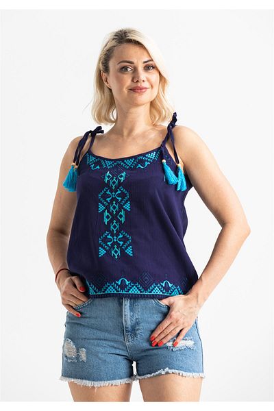 Eliş Şile Bezi Hanging Sile Cloth Atiye Bluză Violet Violet