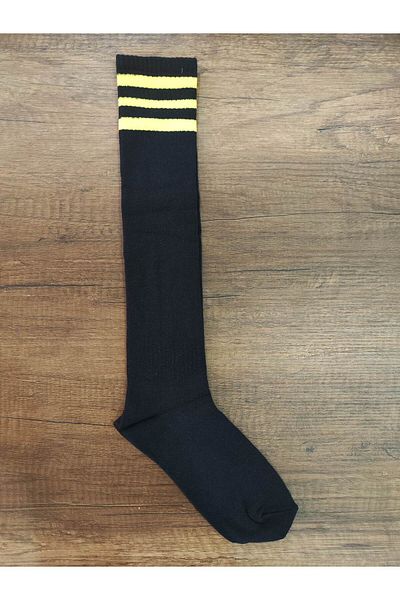 Leement socks Унисекс 3 чифта Детски футболни чорапи Дълги клинове Чорапи за изкуствено поле Памук