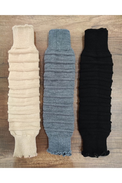 Leement socks 3 perechi de colanți de damă, din bumbac și lână, din seria pre...