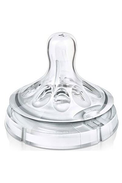 Philips SCF046/27 2-Piece Natural Y Cut Bottle Pacifier 6+ Months
