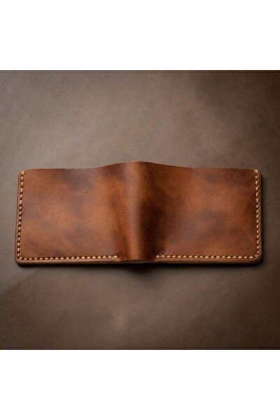 ÖZTÜRK DERİ Πορτοφόλι Crazy Leather Special Handmade Vintage