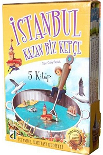 Damla Yayınevi İstanbul Kazan Biz Kepçe (5 Kitap Takım)