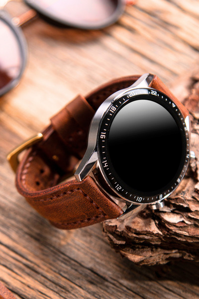 vagave Huawei Watch Uyumlu Deri Kordon Gt2 Gt2e Gt3 Gt3 Pro Watch 4 Ultimate ...