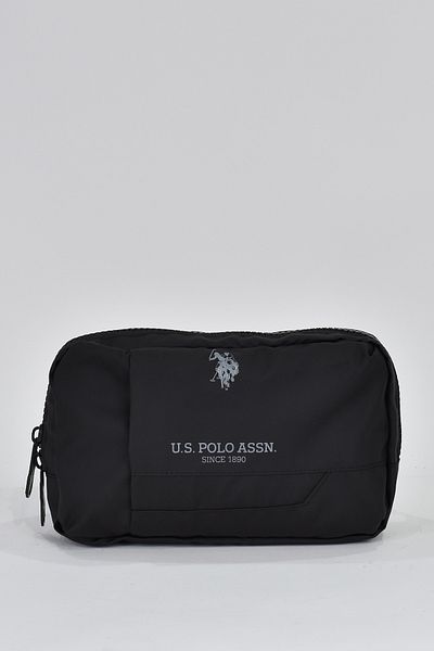 U.S. Polo Assn. U.S. Polo AssnMen's Multi-Compartment Waist Bag Black PLEVR23611