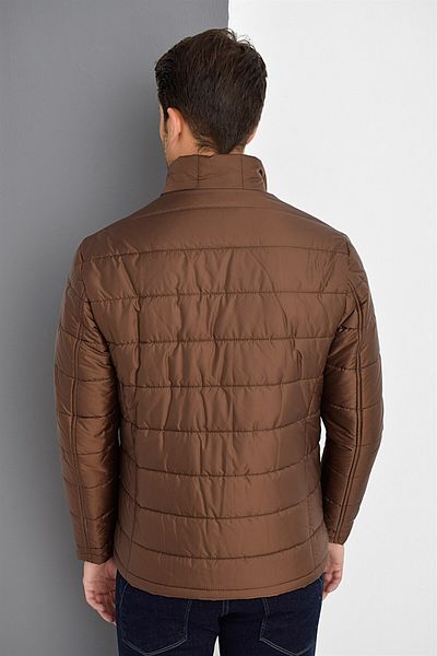 Dewberry M8625 Men's Coat-coffee