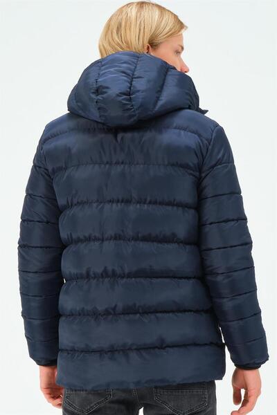 Dewberry M8657 DEWBERRY MEN'S COAT-DARK BLUE