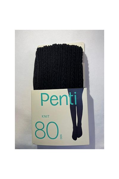 Penti ЧОРАПИ PENTİ PRETTY KNIT 80 DEN, ЧЕРНИ, 2-3 ГОДИНИ
