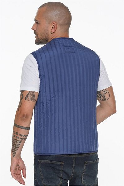 Dewberry Y8611 Men's Vest-blue