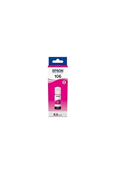 EPSON 106 Magenta Kırmızı Şişe Mürekkep T00r340 L7160-7180