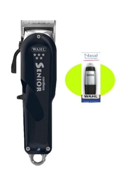 Wahl 8504 Senior Tıraş Makinesi 5642 Burun Tıraş Makinesi Hediye (TÜRKİYE DİS...