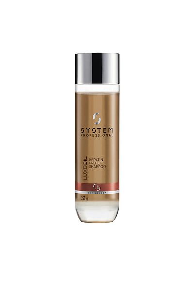 Wella LuxeOil Keratin Protect Shampoo - SYSTEM PROFESSIONAL 250 ml