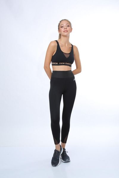 Women's New Balance sports leggings - black