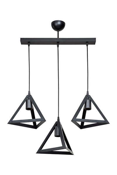 AG LightDesign Siyah Sarkıt Avize Yatak Odası Salon Mutfak Koridor Lamba