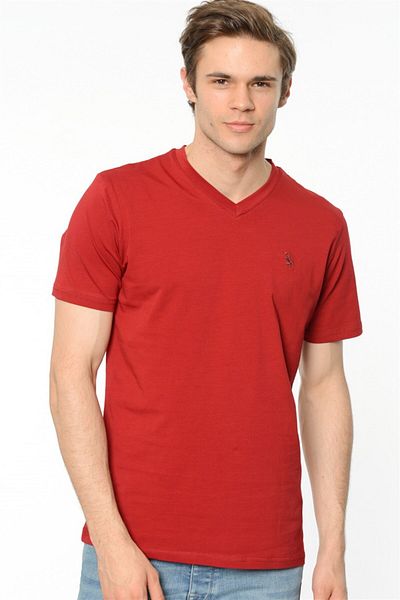 Dewberry T8537 T-shirt-burgundy