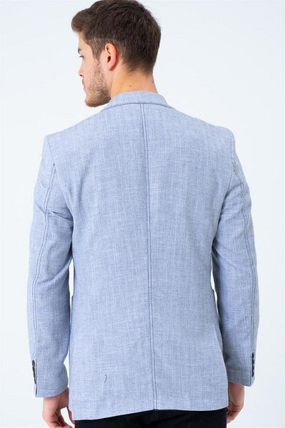 Dewberry C9059 DEWBERRY MEN'S JACKET-DARK BLUE