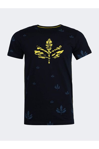 Fenerbahçe MEN'S TRIBUN COTTON PATTERNED TSHIRT