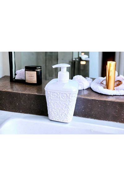ÇEÇEN HOME Δοχείο υγρού σαπουνιού με μοτίβο Ivy 1 Τεμάχιο