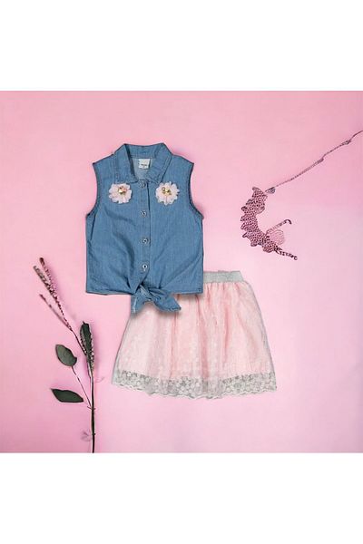 CRAX SKIRTED JEANS SUIT 2-5 YEARS