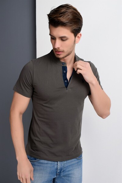 Dewberry T8560 T-shirt-khaki