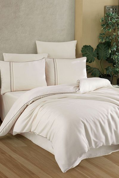 Hobby Modal Silk Double Duvet Cover Set