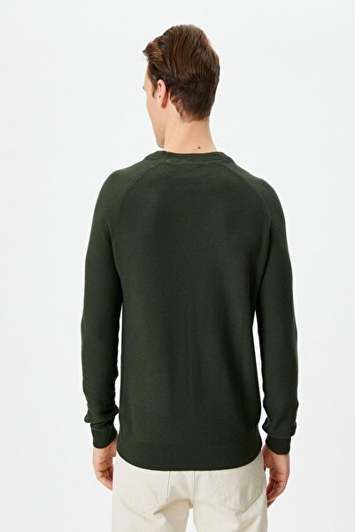 Koton Khaki pánský svetr 4WAM70059HT