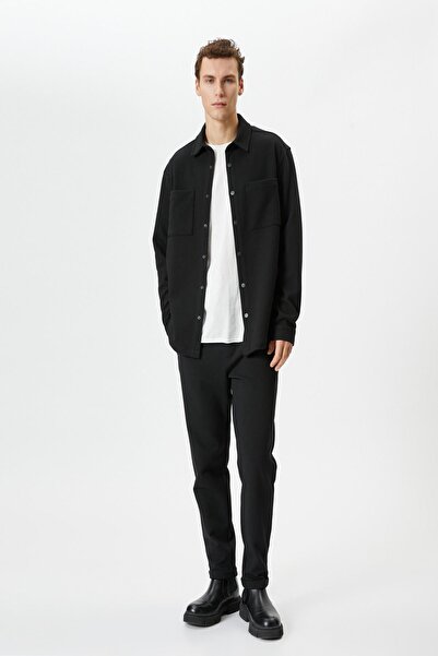 Koton Schwarze Herrenjeans 4WAM40128HW