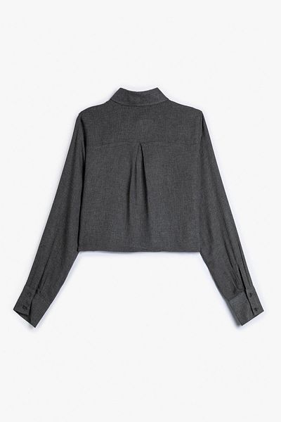 Koton Anthracite Women's Shirt 4WAK60299PW