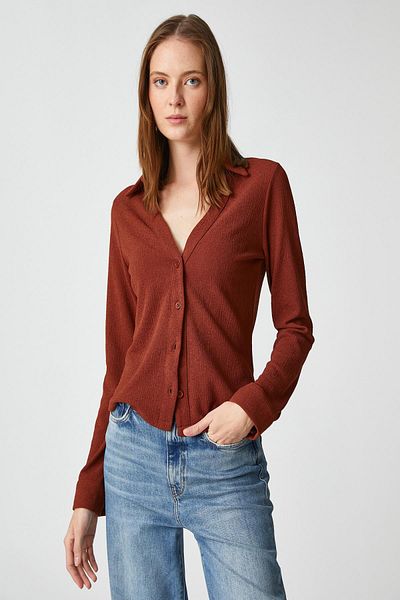Koton Women's Tile Shirt 3WAK60015EK