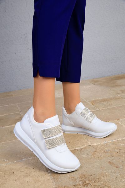 SOHO Women's White Sneakers 18662