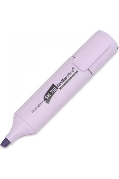 Scrikss Highlighter Pastel Lilac Sh 712 12 Pack /