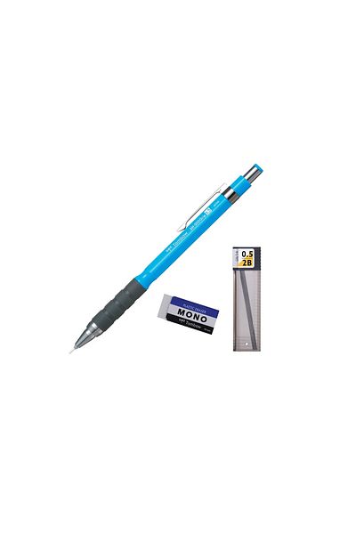 Tombow Sh-300 School Set - 0.5 Mm Blue