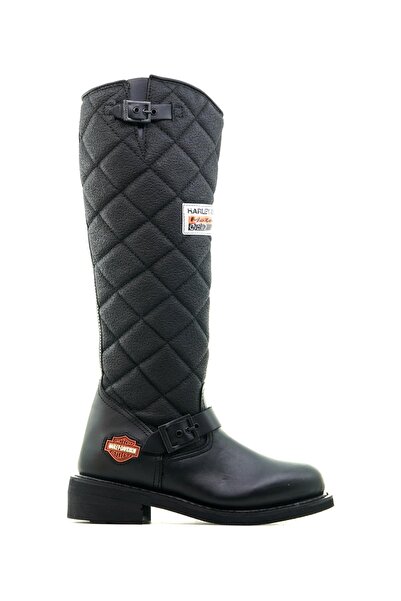 Harley Davidson Kadın Hakiki Deri Günlük Çizme (36-40) 22k Laconıa Hı Z