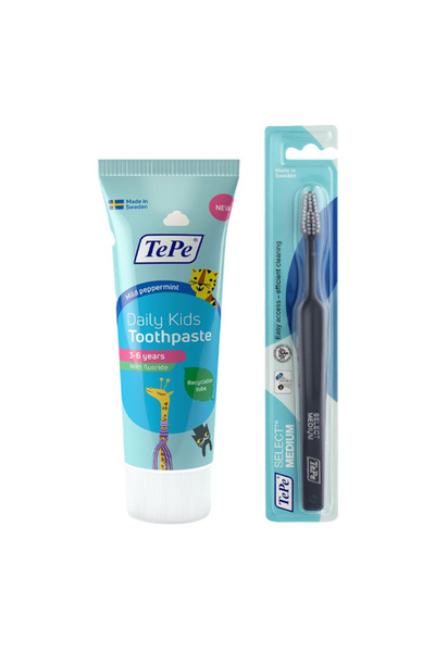 TePe Daily Diş Macunu 75 ml Select Medium Diş Fırçası