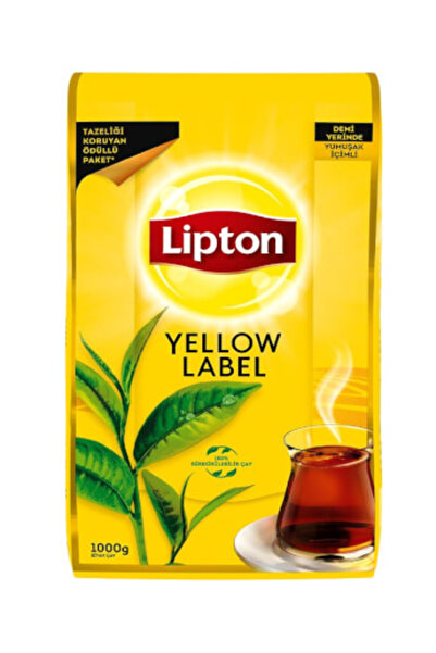 Lipton 2 Pcs Yellow Label Tea 1000 Gr