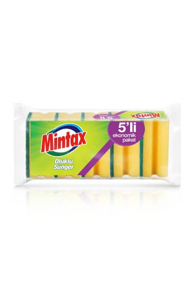 Mintax ( 2 PCS ) Mintax Corrugated Sponge Set of 5