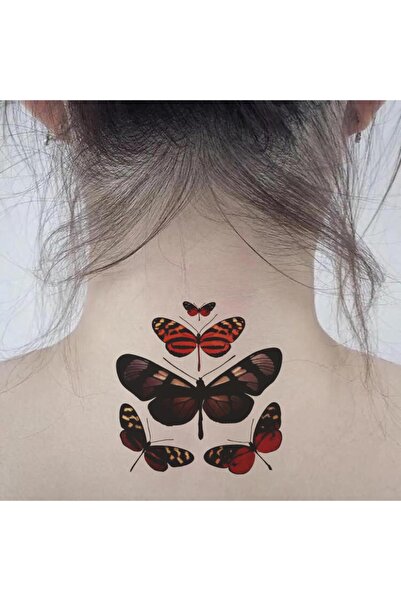 Mecit Tuhafiye KELEBEK ÇEŞİTLERİ YÜZ MAKYAJ VE VUCUT İÇİN GEÇİCİ DÖVME