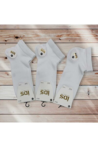 İDSWOMEN Ciorapi papuci dama alb uni 12 buc